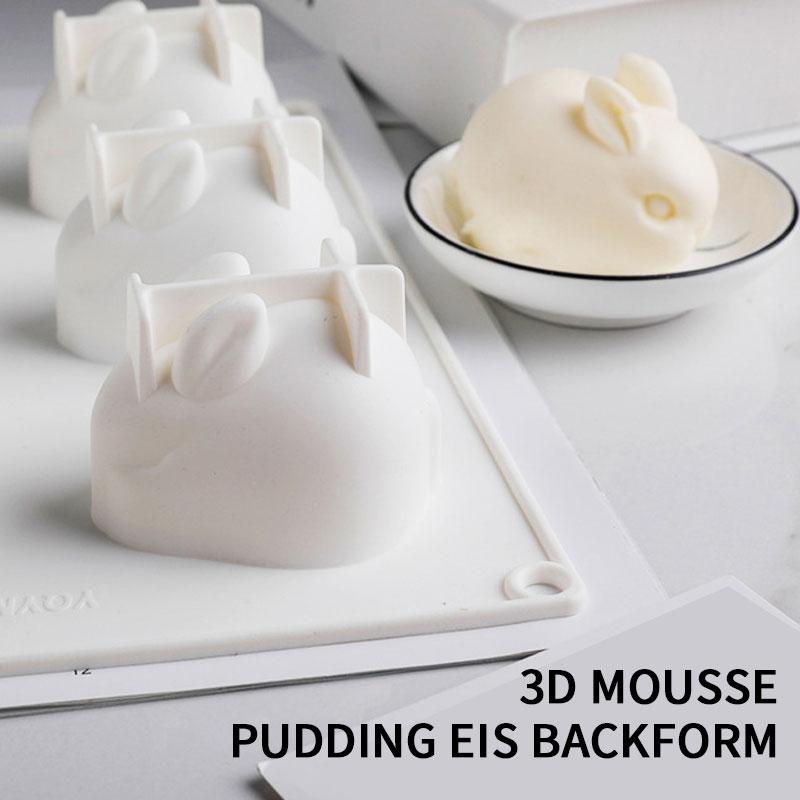 3D Mousse Pudding Eis Backform