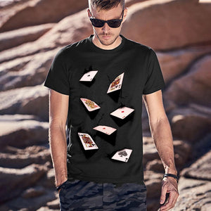 3D-Druckspielkarten T-shirt