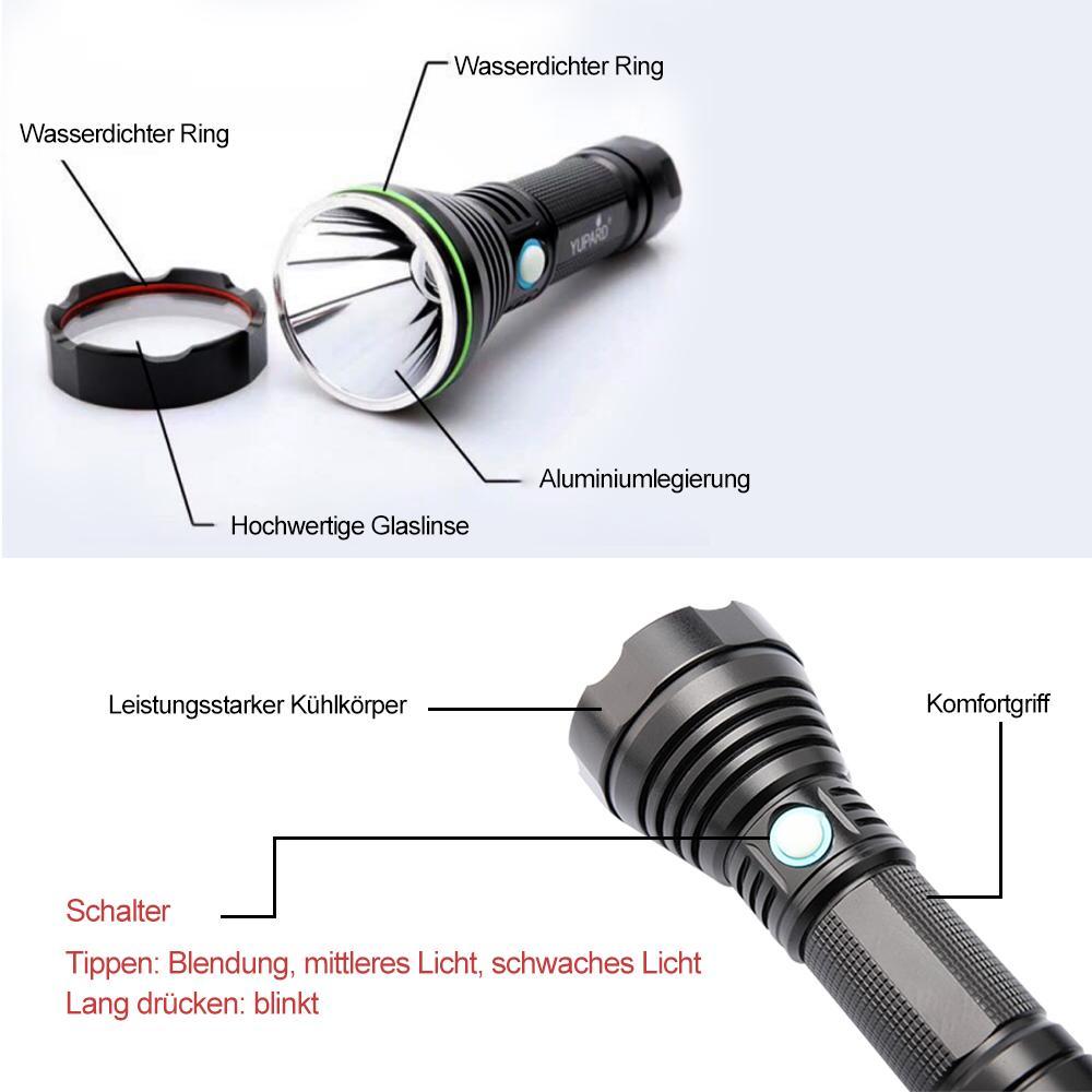 Hochleistungs-LED-Taschenlampe