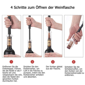 Luftdruck Pumpe Weinöffner