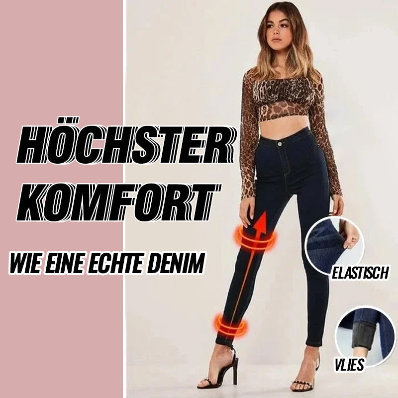 🔥🔥Verdickte Elastische Fleece-Bleistifthose für Damen