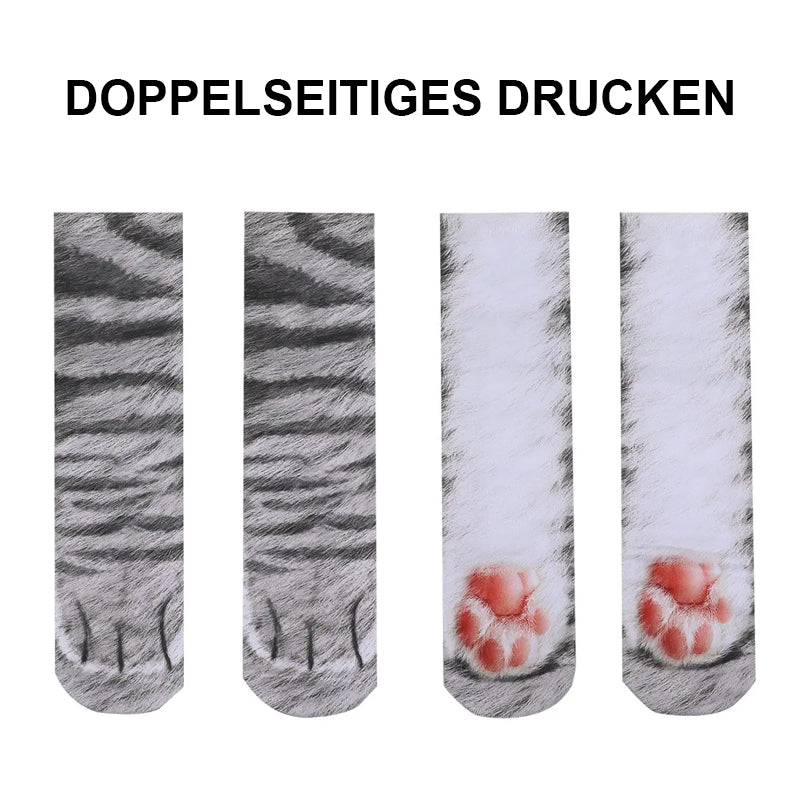 Socken mit 3D-Tiermuster