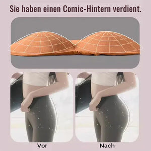 Hüfthebendes quadratisches Latex-Höschen