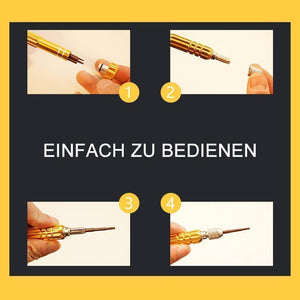 5 in 1 Präzision Torx-Schraubendreher-Magnetsatz Handy-Uhr-Reparatur-Werkzeugsatz