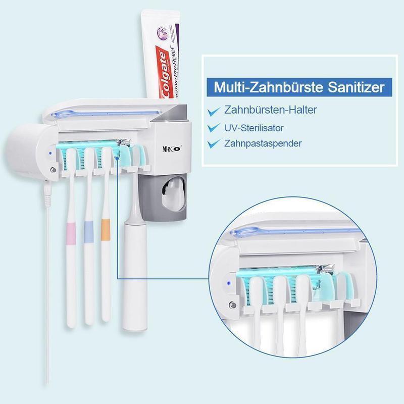 2-in-1 Desinfektioner Zahnbürstenhalter