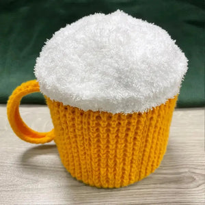 🍺Lustiges 3D-Bierkrug-Strickhandschuh-Geschenk🎁