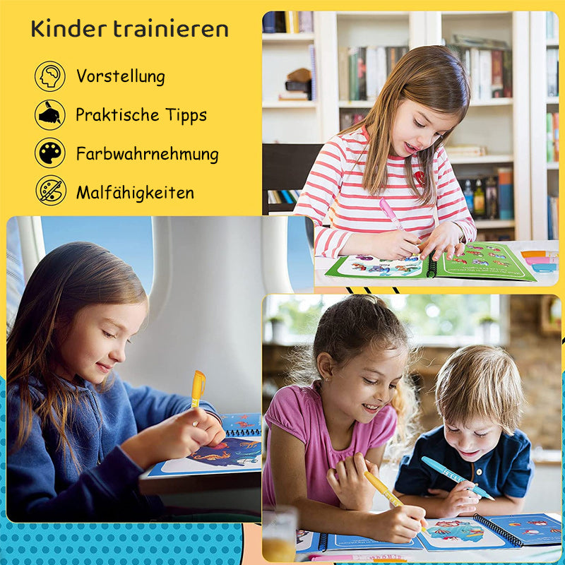 Magisches Wasserbilderbuch Für Kinder