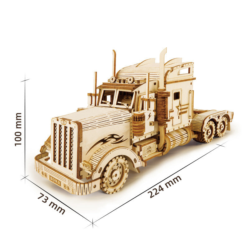 Super mechanisches Holzmodell-Puzzle-Set🦉