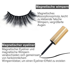 Magnetischer Eyeliner und Wimpern-Kit