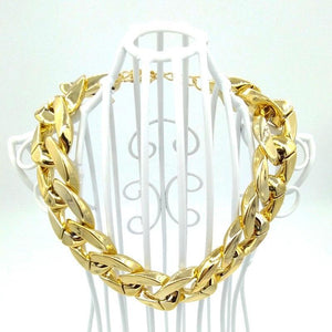 Haustier Schmuck Dicke Goldkette Halsband