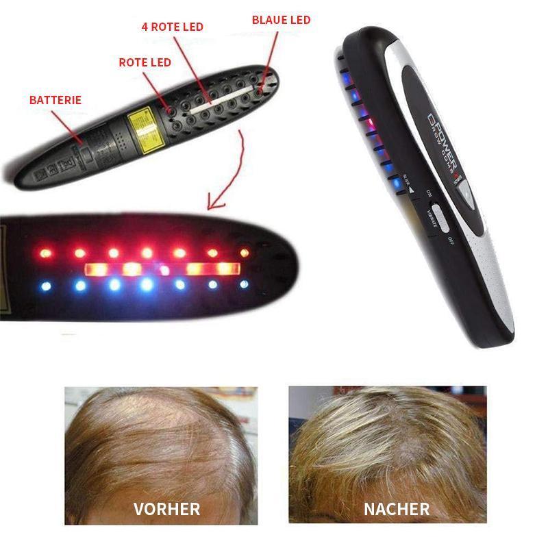 3-in-1-Laser-Kamm-Nachwachsen-System