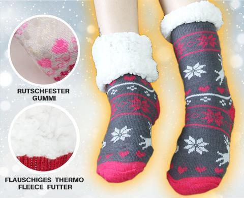 Thermo Fleece Super Weiche Slipper Socken