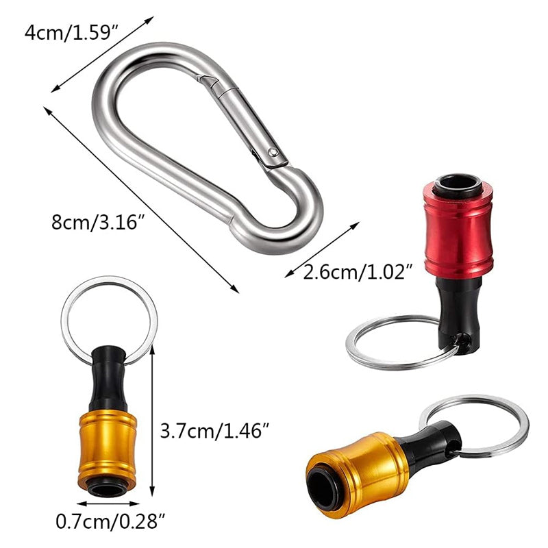 1/4"-Sechskantschraubendreherkopf Halterung Wanderschnalle