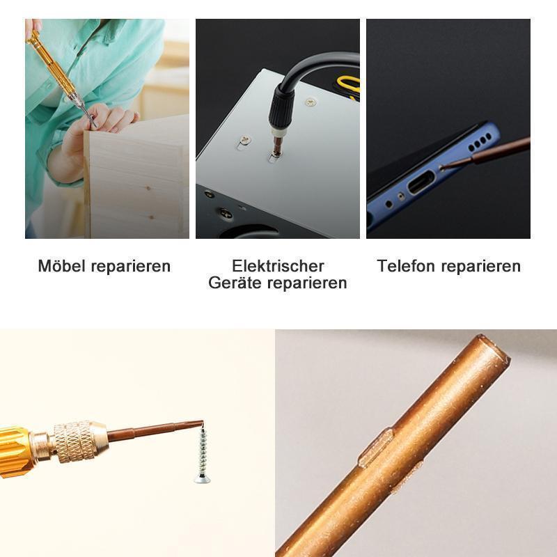 5 in 1 Präzision Torx-Schraubendreher-Magnetsatz Handy-Uhr-Reparatur-Werkzeugsatz