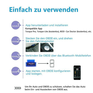 Auto Arzt OBDII ELM327 Bluetooth-Auto-Detektor