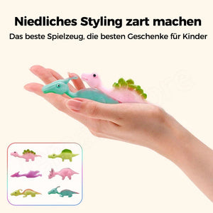 Schleuder Dinosaurier Spielzeug (Farben zufällig)