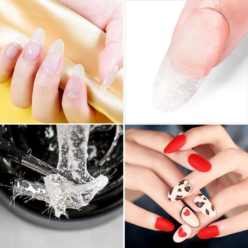 Gebrochenes Nagelreparaturgel