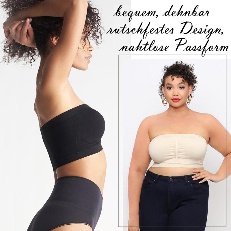 Unterstützender nahtloser Bandeau-BH