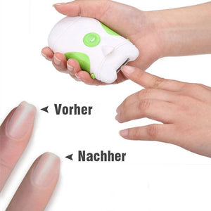 Bequee Elektrischer Nagelschneider mit LED-Licht