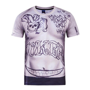 Muskel Tattoo Druck T-Shirt