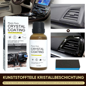 Kunststoffteile mit Kristallbeschichtung