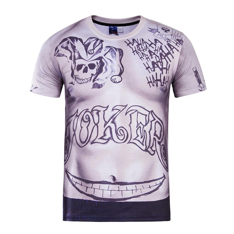 Muskel Tattoo Druck T-Shirt