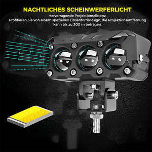 Motorrad fahrende LED-Zusatzscheinwerfer🌟