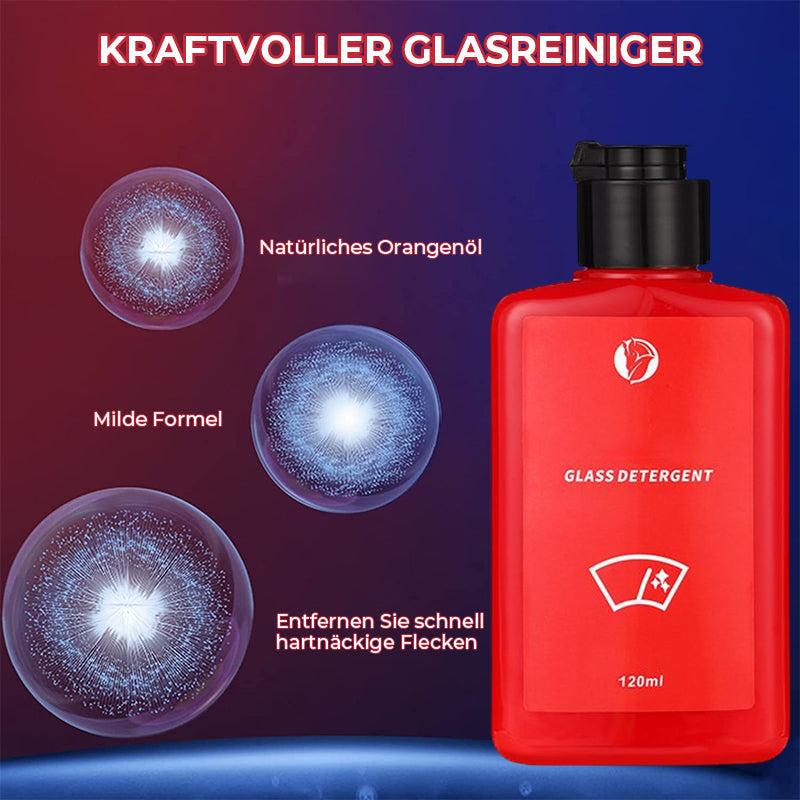 Kraftvoller Ölfilmreiniger für Glas