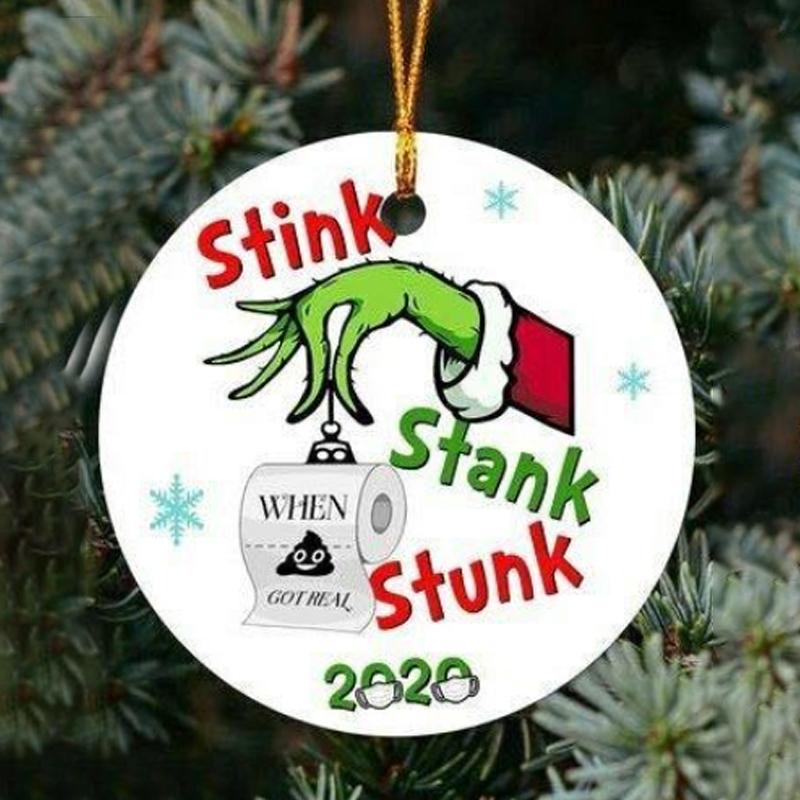 Stink Stank Stunk Weihnachtsbaumschmuck Thema Quarantäne Weihnachtsdekoration