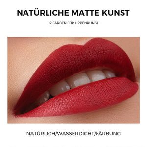 12 Farben Matte Lippenstift Stift