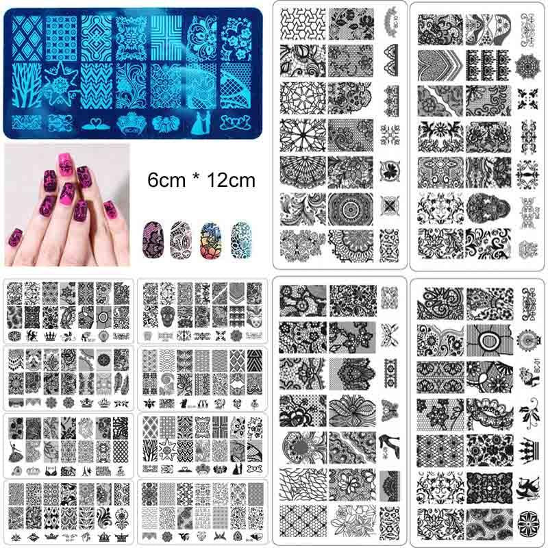 Nägel Art Decals Stamping Kit