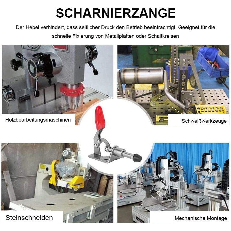 Vertikale Scharnierklemme, robuste Scharnierklemme