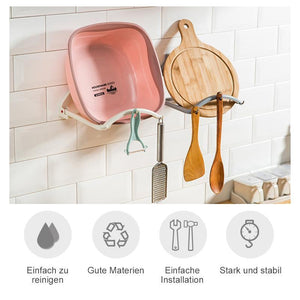 Badezimmer Automatisches Rückprall Beckenregal