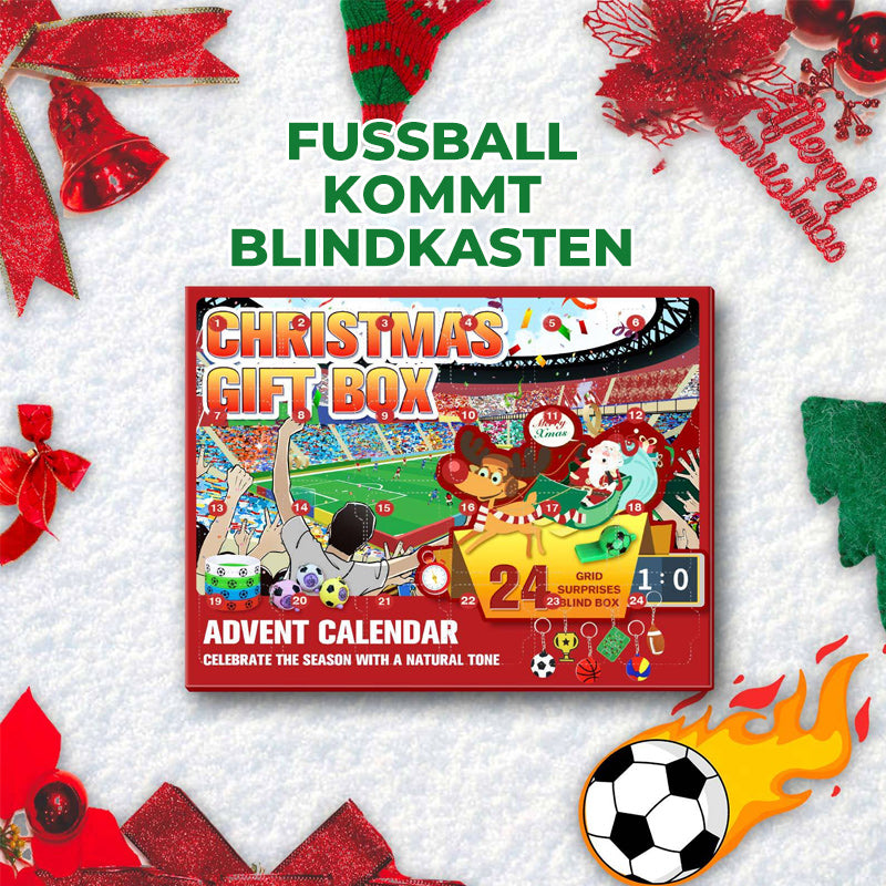 Weihnachtsblindbox über Fußballspielzeug für Kinder