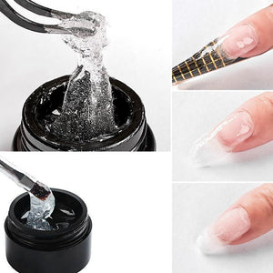 Gebrochenes Nagelreparaturgel