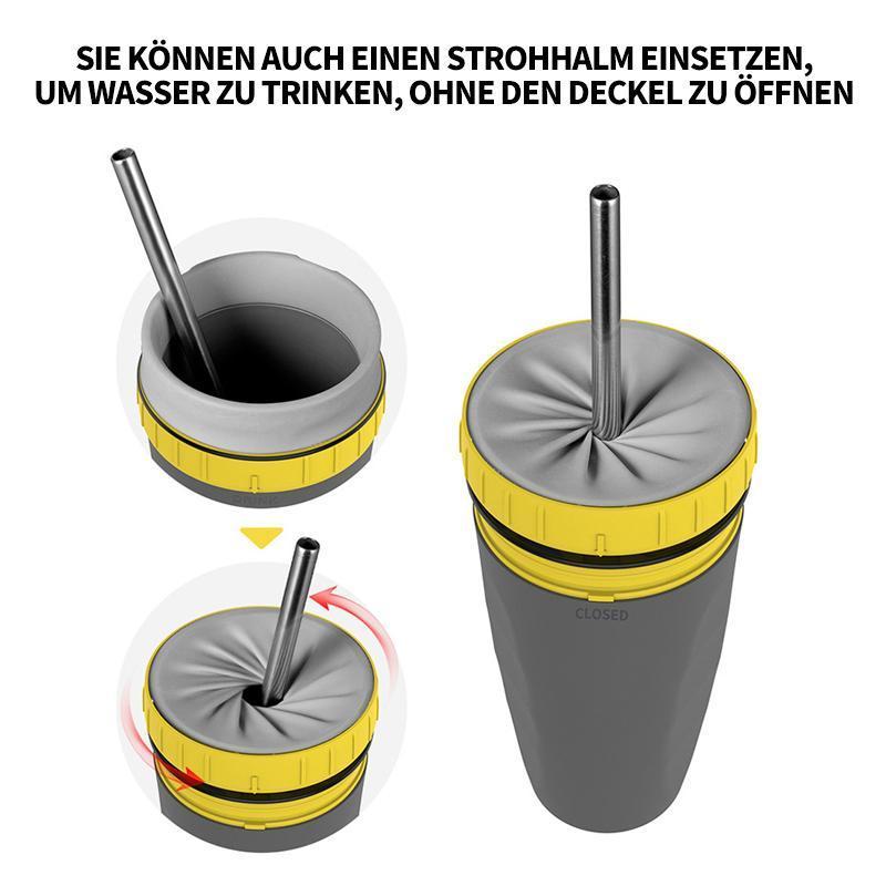 Deckellose Drehbecher, kreative Plastikbecher