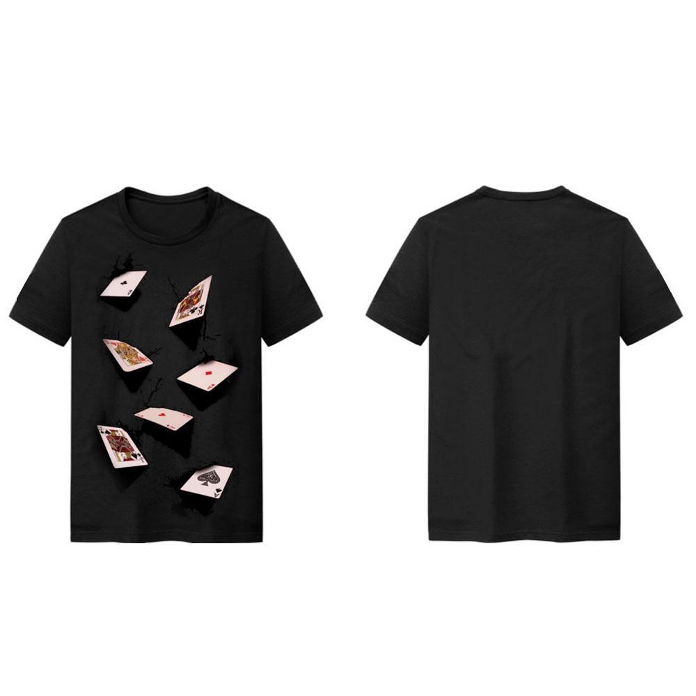 3D-Druckspielkarten T-shirt