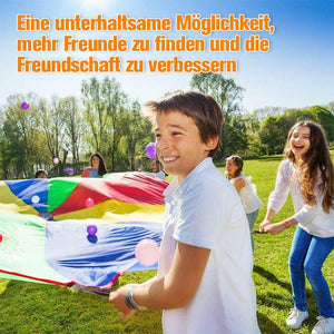 Bunt Fallschirm für Kinder und Familie