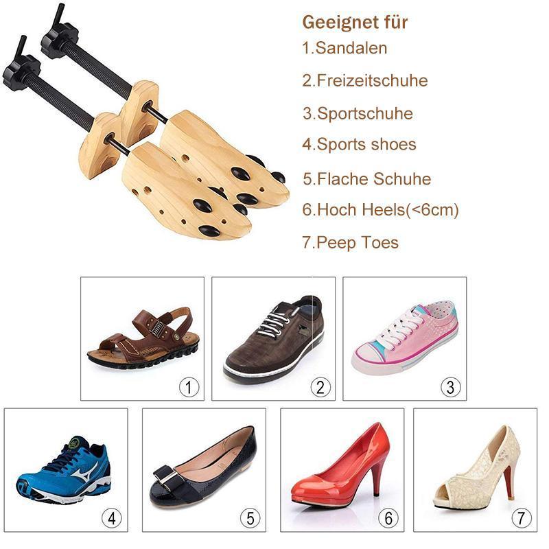 Hölzerne Schuhspanner