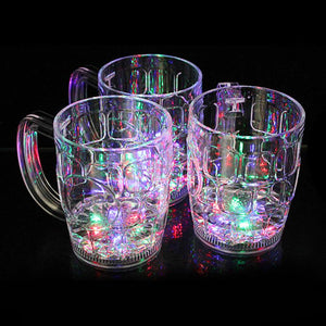 LED leuchtendes Bierglas