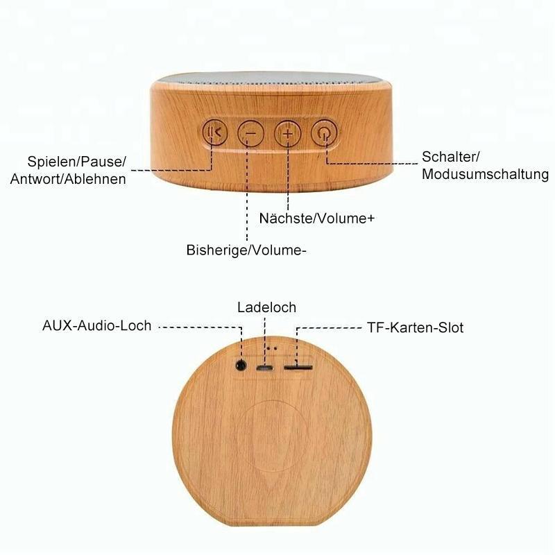 Mini Bluetooth Maserung-Stereoanlage