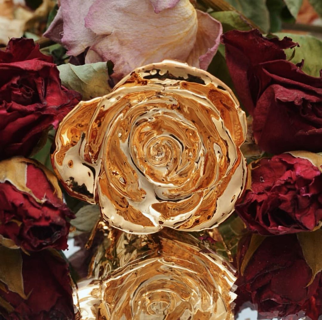 24 Karat Gold Rose