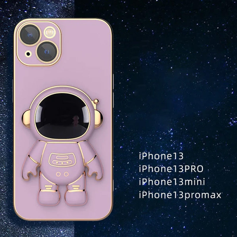 Niedliche Astronauten-Handyhülle für iPhone