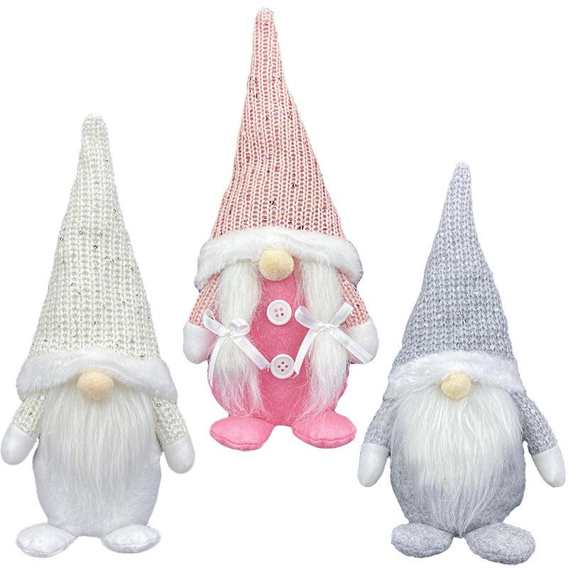 Weihnachten Gesichtslosen Puppe Ornament