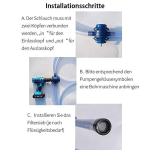 Selbstansaugende Micro-Pumpe