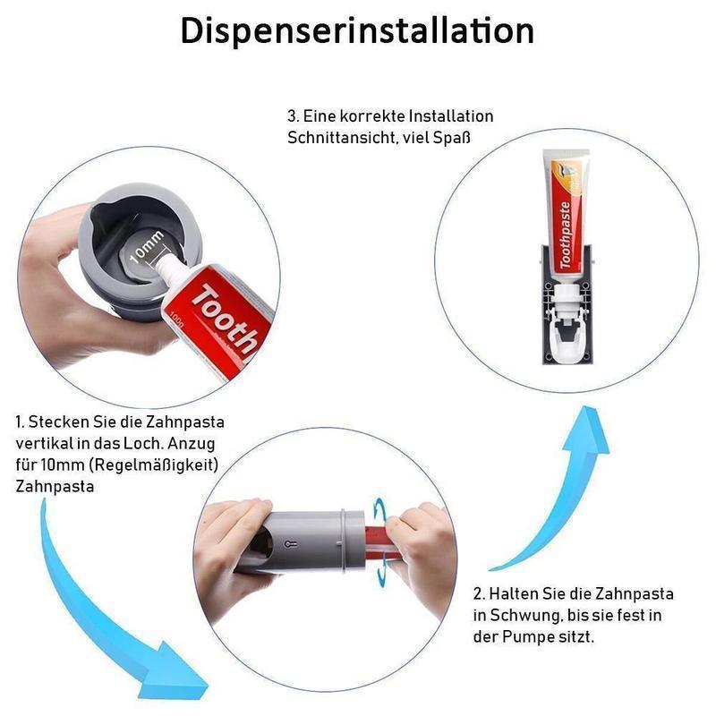 2-in-1 Desinfektioner Zahnbürstenhalter