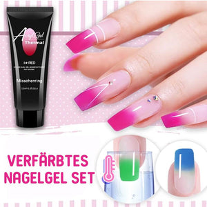 Farbwechselndes Nagelverlängerungsgel