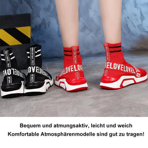 Sommer wilde atmungsaktive Stretch-Socken Freizeitschuhe