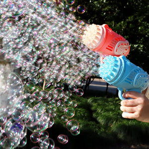 Seifenblasenmaschine mit 23 Löchern (Inklusive Sprudelwasser)