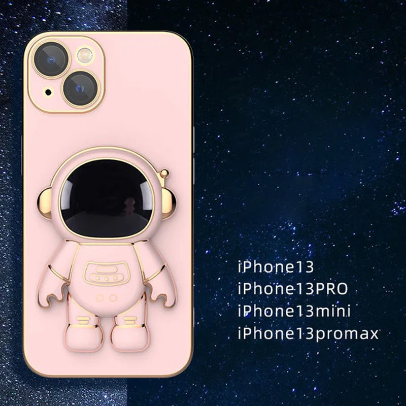 Niedliche Astronauten-Handyhülle für iPhone